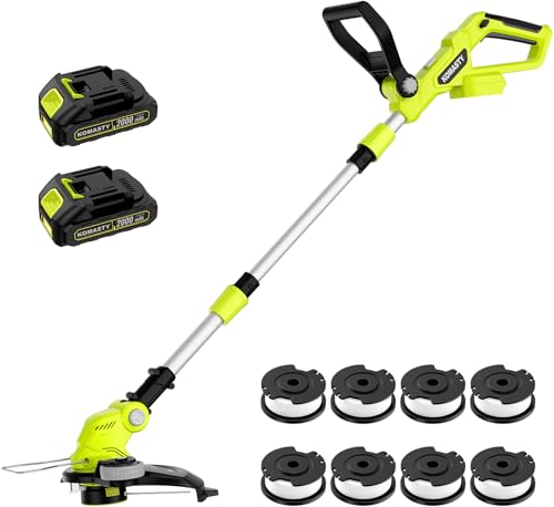 KOMASTY 20V Cordless Weed Wacker & Edger