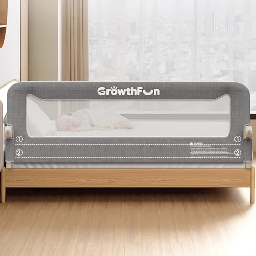 GrowthFun Foldable Toddler Bed Rail