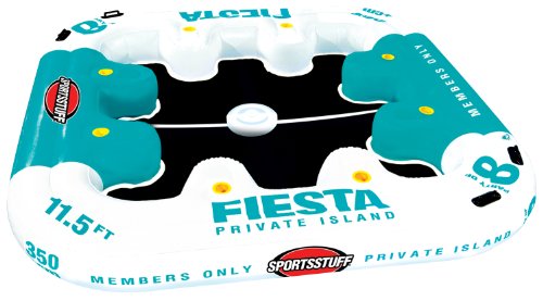 SportsStuff Fiesta Island 8-Person Lake Lounge