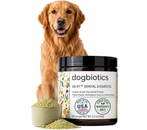 Dogbiotics DE-01 Dog Dental Powder