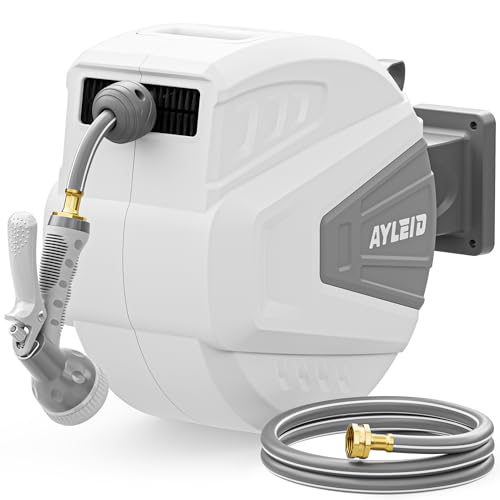 Ayleid 100FT Retractable Garden Hose Reel