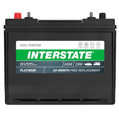 Interstate Batteries Marine/RV AGM Battery 8-24MAGM