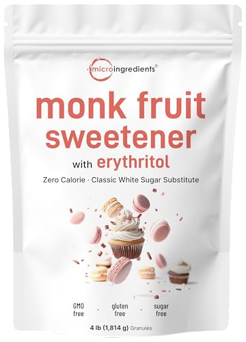 Monk Fruit Erythritol Sweetener Granules
