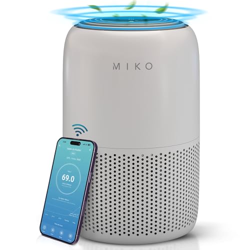 MIKO Air Purifier with HEPA Filter & Sleep Mode