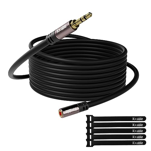 Kxable 100ft 3.5mm Audio Extension Cable