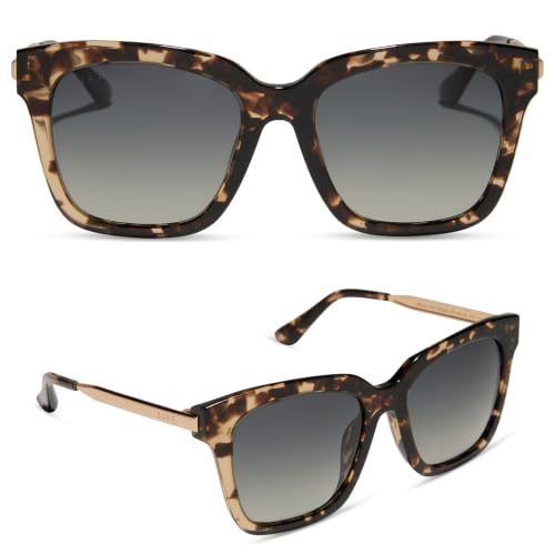 DIFF Bella Square Oversized Women's Sunglasses
