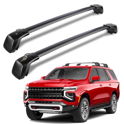 LINGHANG Roof Rack Cross Bars for Chevy/GMC/Cadillac