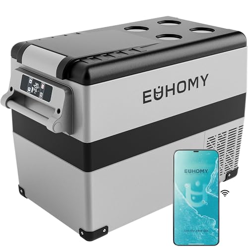EUHOMY 12 Volt Portable Refrigerator 48QT