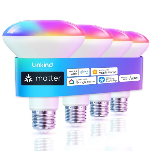 Linkind Matter Smart BR30 LED Bulbs