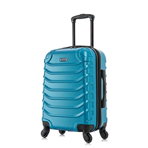 InUSA Endurance 20-Inch Teal Spinner Luggage