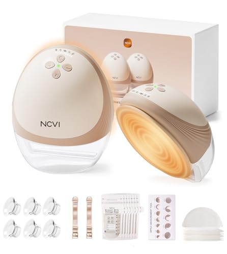 NCVI Heated Hands-Free Breast Pump