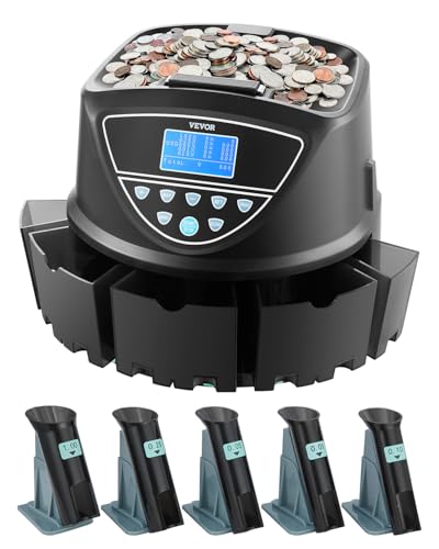 VEVOR Coin Counter and Sorter Machine