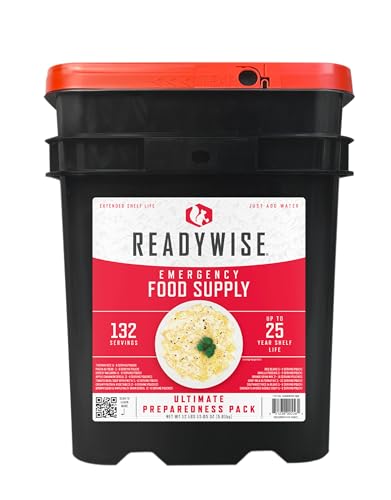 ReadyWise Emergency Food Supply, 124 Servings