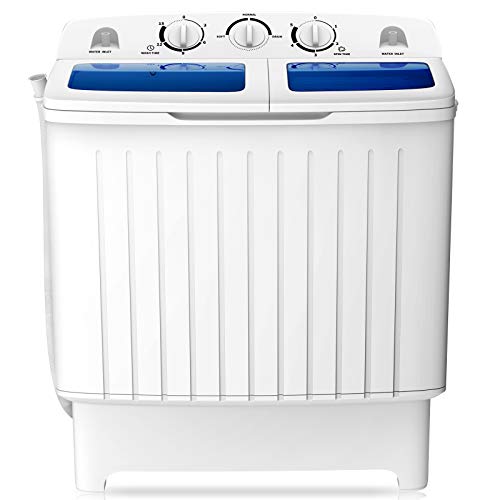 COSTWAY Twin Tub Portable Washing Machine