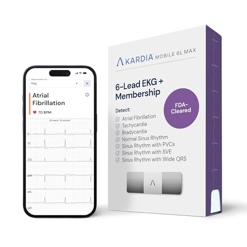 KardiaMobile 6-Lead Personal EKG Monitor