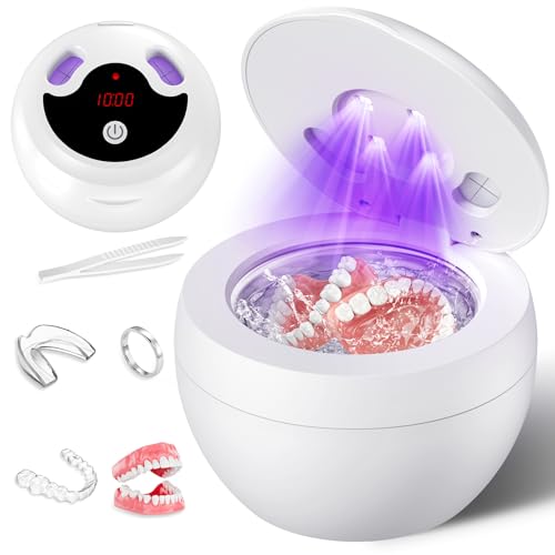 MUAYSY Ultrasonic Retainer Cleaner 48kHz