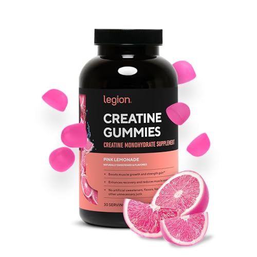 LEGION Creatine Monohydrate Gummies Pink Lemonade