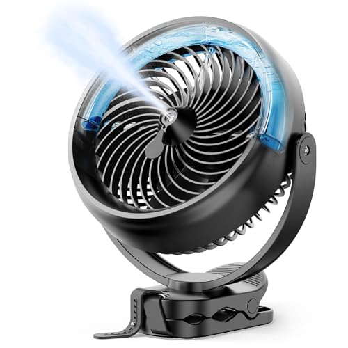 Koonie Misting Fan 10000mAh Battery Operated