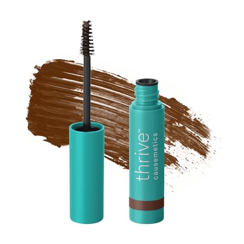 Thrive Causemetics Brow Gel, Medium Brown