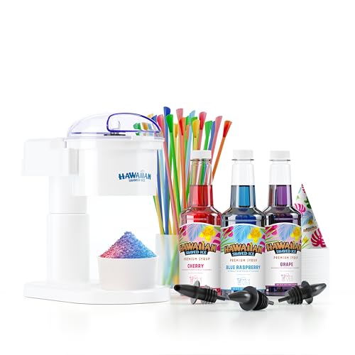 Hawaiian Shaved Ice S700 Snow Cone Machine Kit