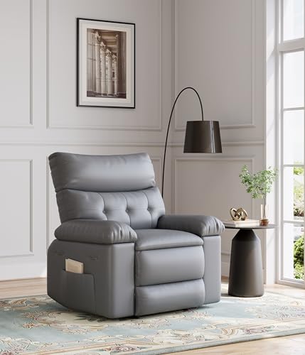 Garvee Oversized PU Leather Recliner Chair