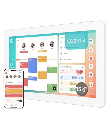 Cozyla Calendar Plus 2: 15.6" Smart Digital Calendar