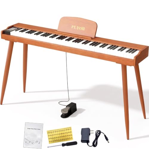 PLYOR 88-Key Weighted Digital Piano