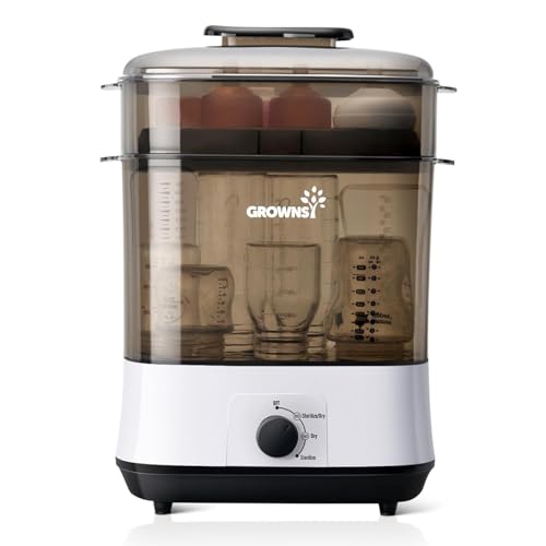 GROWNSY Electric Steam Baby Bottle Sterilizer and Dryer