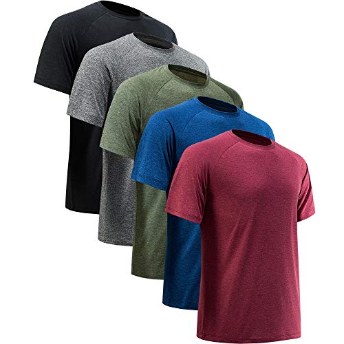 MCPORO Men's Quick Dry Gym Shirt