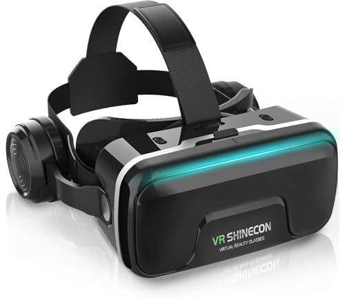 CoCerKet VR Headset with Headphones