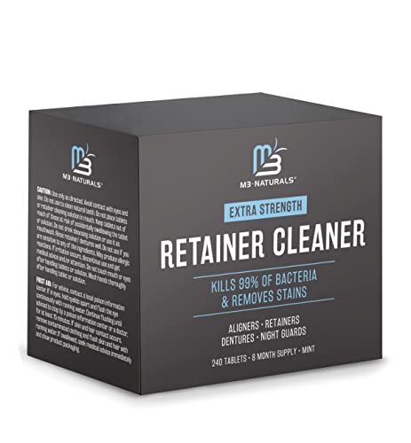 M3 Naturals Dental Appliance Cleanser Tablets