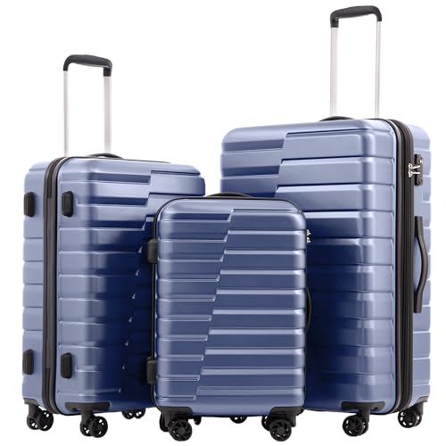 Coolife Expandable Luggage Set