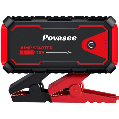 Povasee 3000A Peak Car Jump Starter