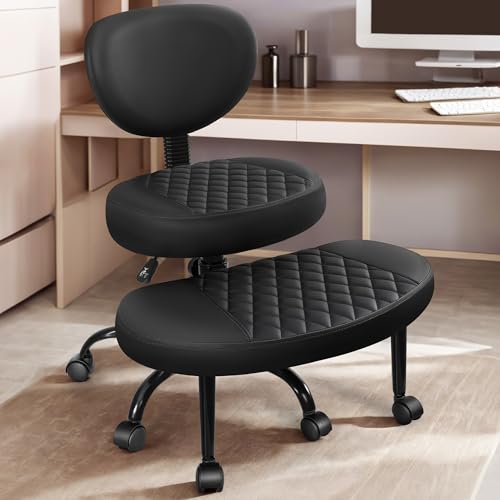 AtHope Ergonomic Cross Legged Office Chair