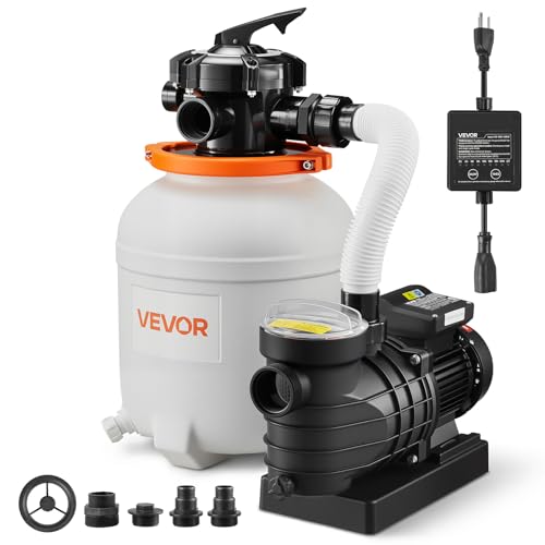 VEVOR FlashPure Sand Filter Pump 12"