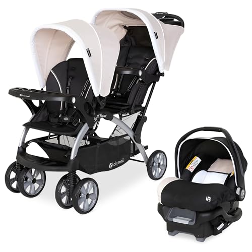 Baby Trend Double Stroller & Car Seat Combo