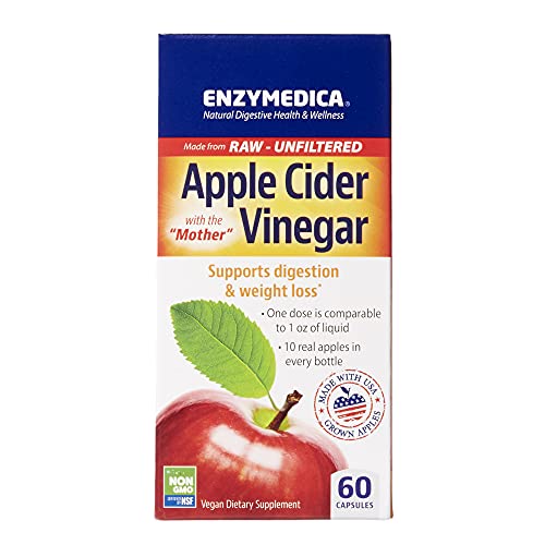 Enzymedica Apple Cider Vinegar Digestive Support
