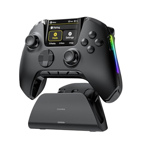 Manba Interactive Wireless Gaming Controller with Dock