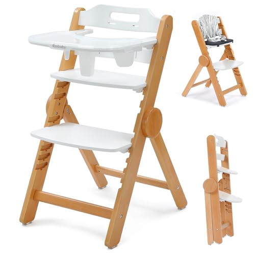 Ezebaby Adjustable Wooden High Chair