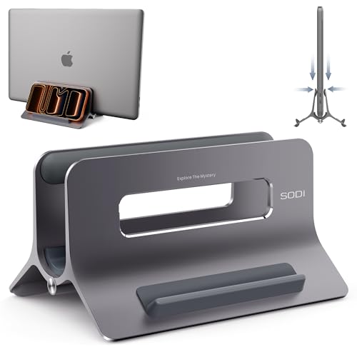 SODI Gravity Auto Lock Vertical Laptop Stand