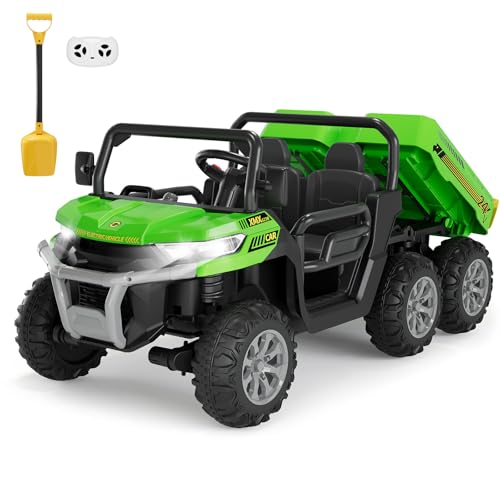 GarveeLife 24V Two-Seater Dump Truck