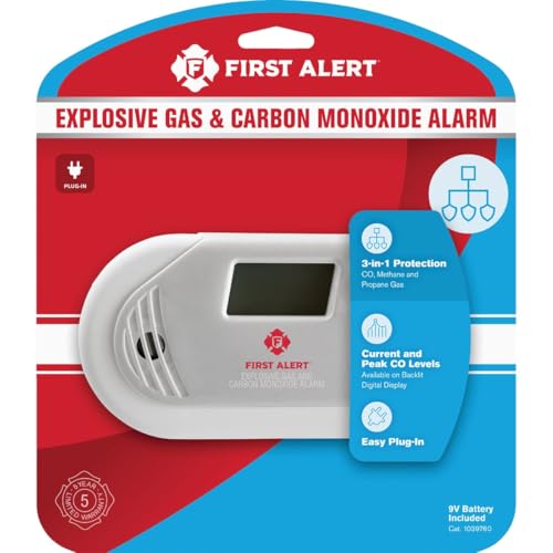 First Alert Gas and Carbon Monoxide Alarm GCO1CN