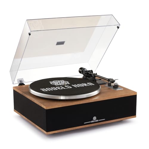 ANGELS HORN Bluetooth Turntable with Speakers