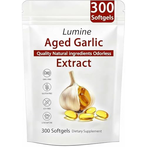 LUMINE Aged Garlic Extract 7500mg Supplement