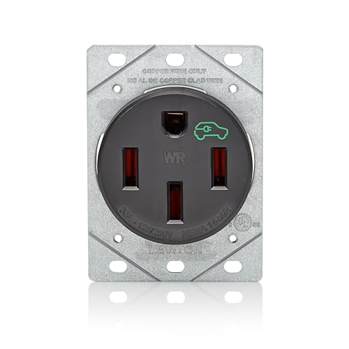 Leviton EV Charging Outlet 50 Amp