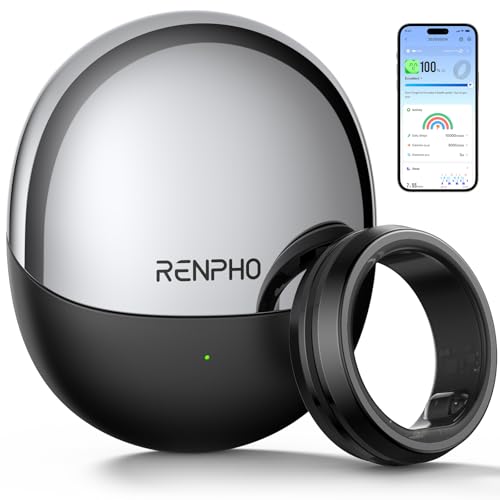 RENPHO Lynx Smart Ring, Size 10