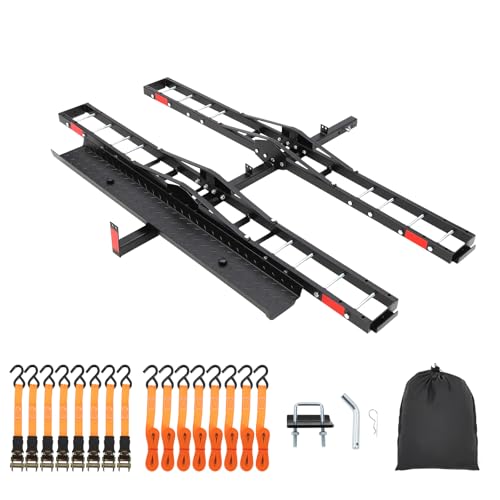GarveeTech Dual Motorcycle Hitch Carrier