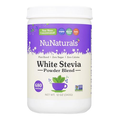 NuNaturals White Stevia Powder Blend