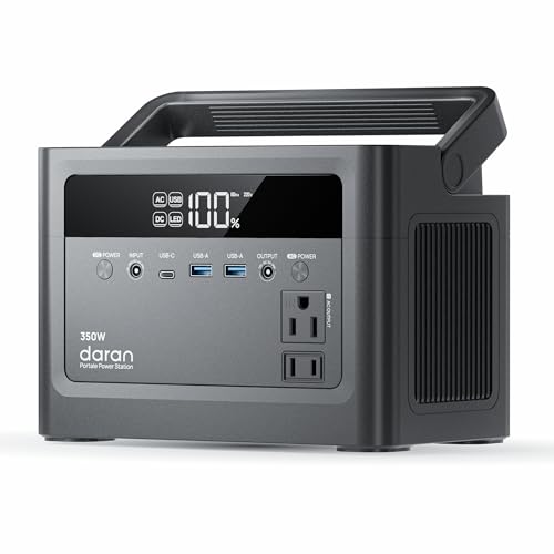 DaranEner 2026 Portable Power Station 350W