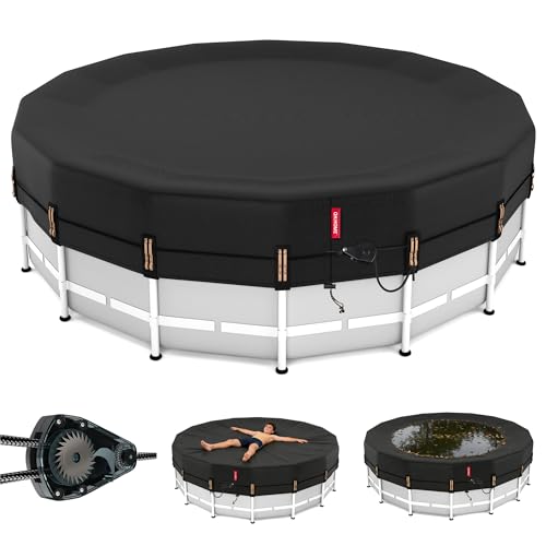 QH.HOME Winter Pool Cover for 18 Ft Frame